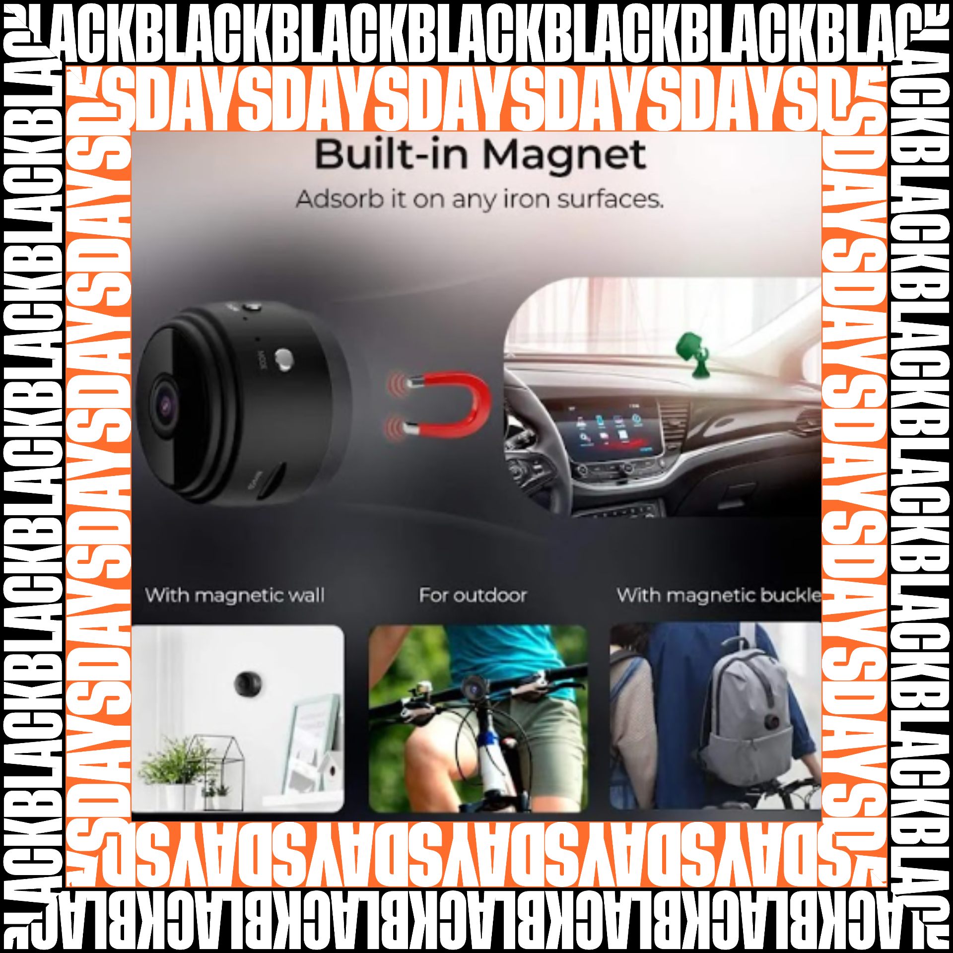 Mini Camara Inalambrica Wifi de 2.4 GB
